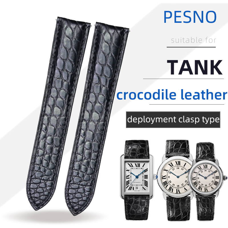 Cartier Watch Tank - PESNO Pasuje do Cartier Tank, skóra