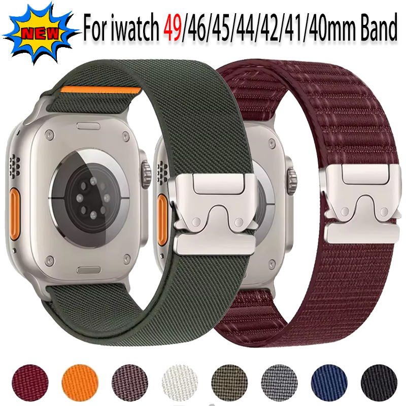 Do Apple Watch Ultra 4/3/2 49m – Parachute Strap Elastic recenzja i cena