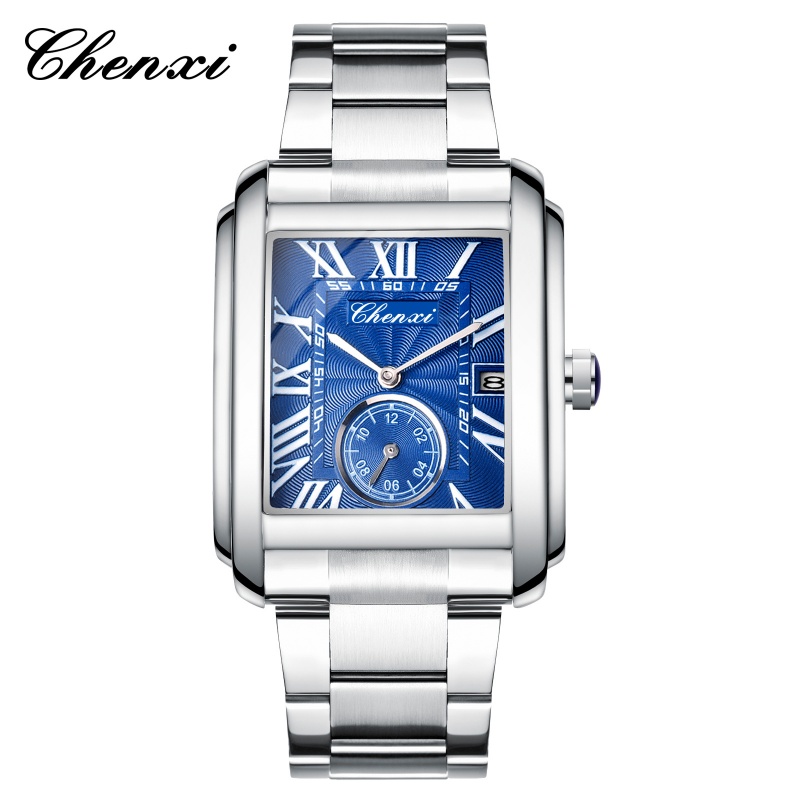 Zegarki kwarcowe CHENXI 8216,  – Cartier Watch Tank recenzja i cena