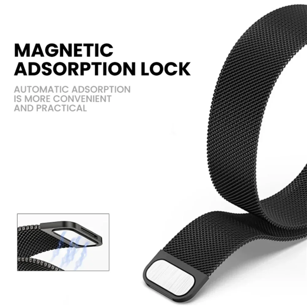 Pasek magnetyczny 22 mm do Red – Milanese Loop Magnetic recenzja i cena