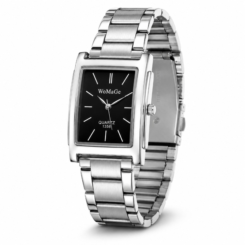 Męski zegarek biznesowy, modny – Cartier Watch Tank recenzja i cena