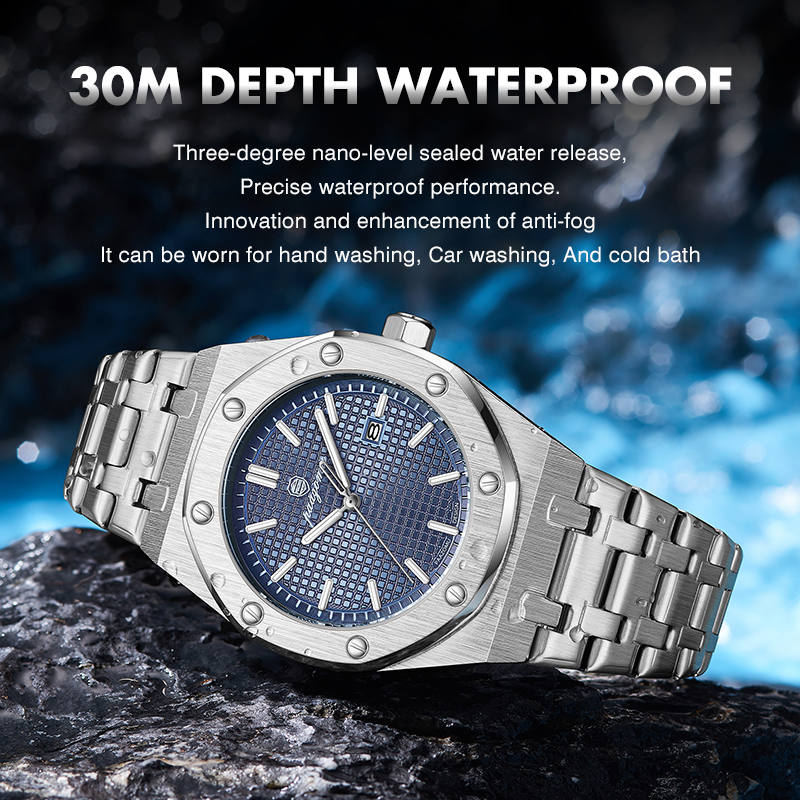 Zegarek męski PAAZOMU, luksuso – Cartier Watch Tank recenzja i cena